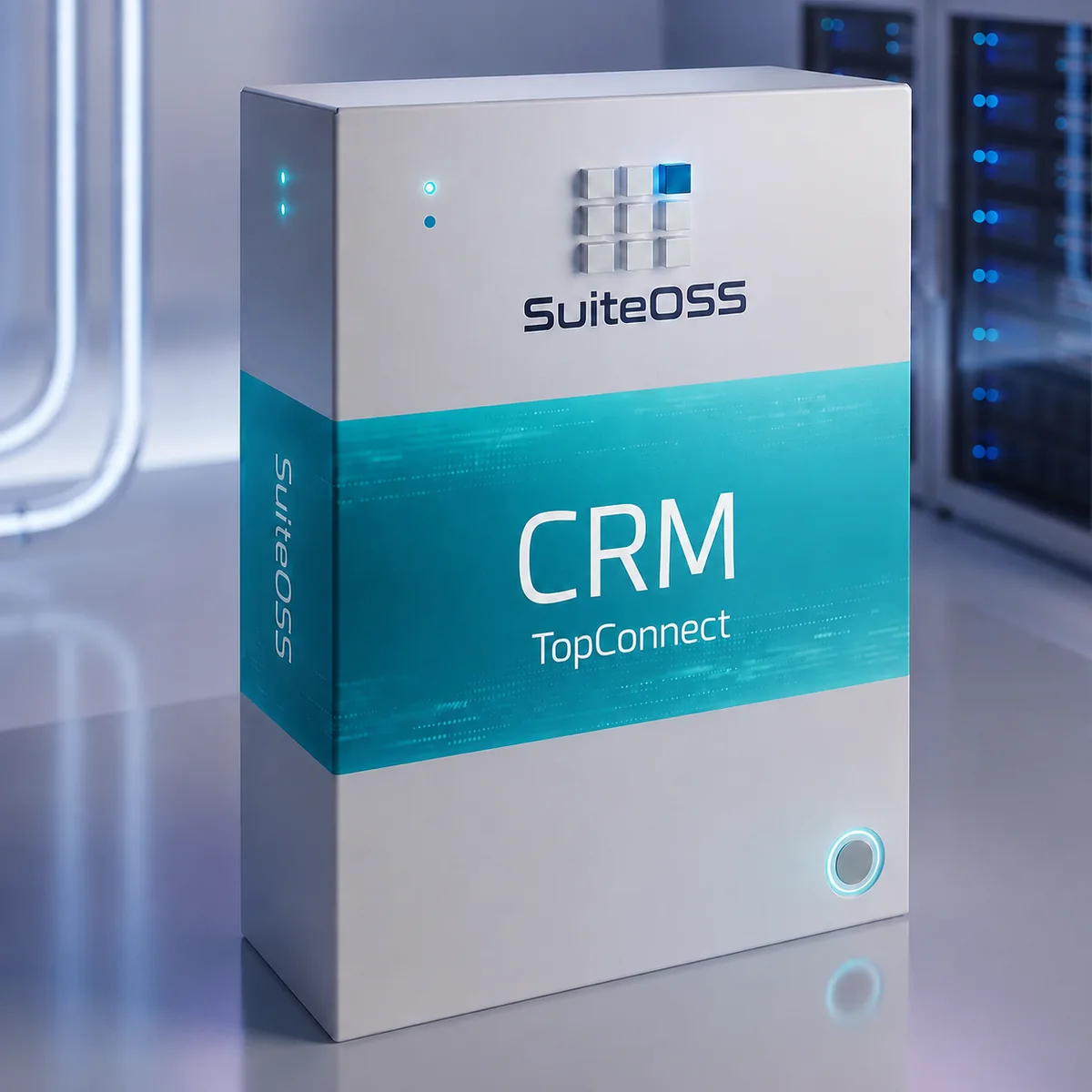 Caja del producto CRM SuiteOSS