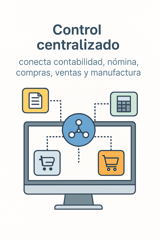 ERP con Costos y Producción integrados para decisiones rentables