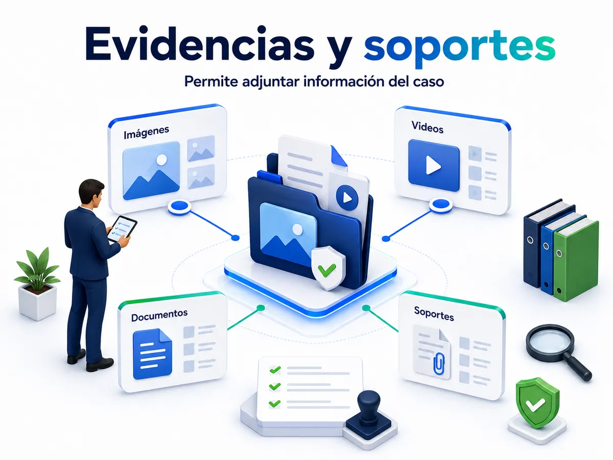 actionflow evidencias y soportes