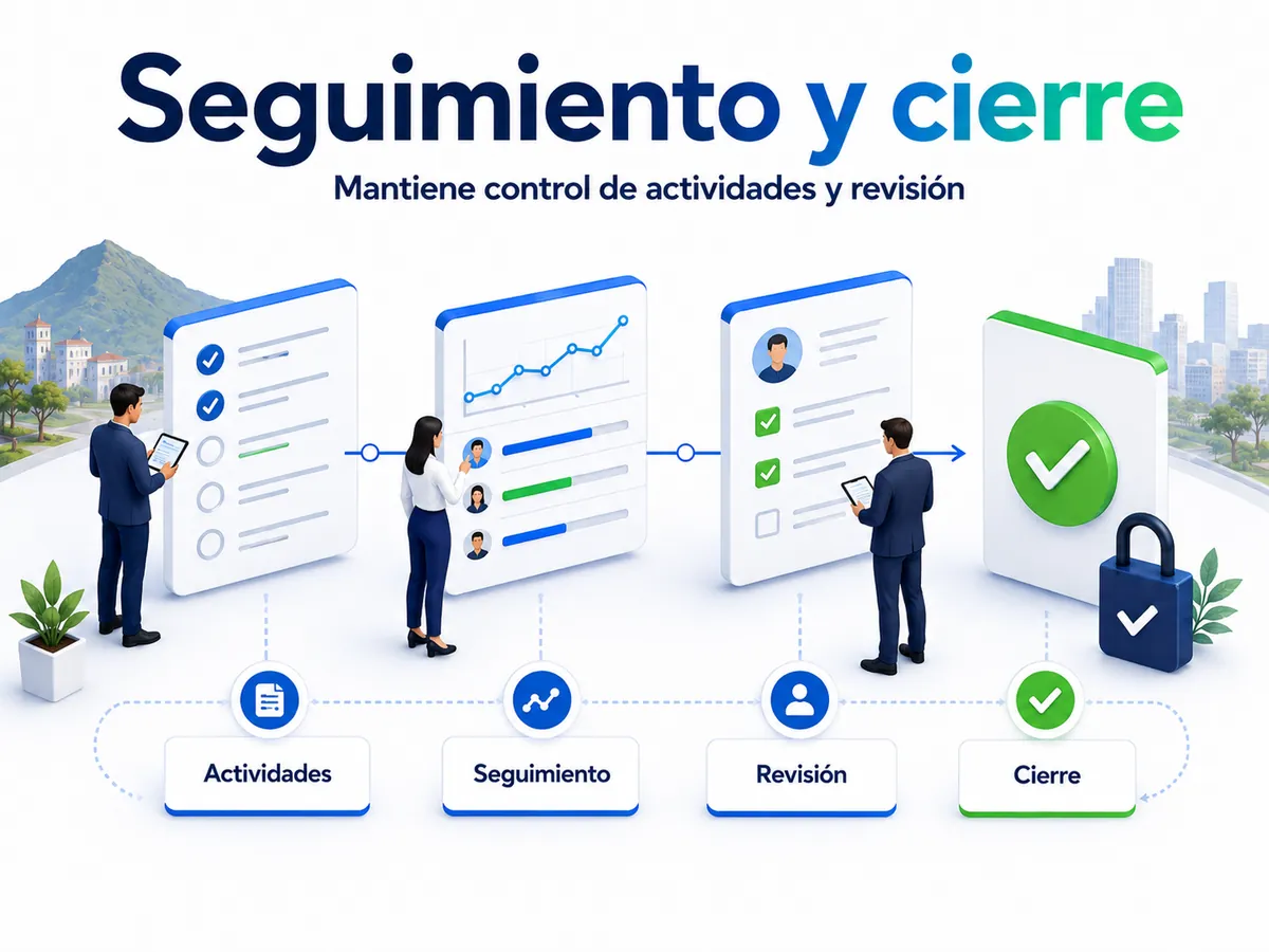 actionflow seguimiento y cierre